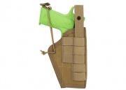 High Speed Gear Ambidextrous Nylon Holster (Coyote Brown)
