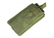 Condor Outdoor MOLLE Single Open Top M4 Magazine Pouch (OD Green)