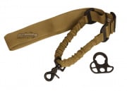 Swiss Arms Single Point Bungee Sling for M4 (Dark Earth)