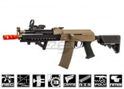 Lancer Tactical LT10T AK Tactical RIS Carbine AEG Airsoft Rifle (Tan)