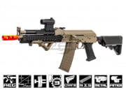 Lancer Tactical LT11T AK Tactical RIS Carbine AEG Airsoft Rifle (Tan)