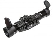 Lancer Tactical 1.5 - 5 x 40 Tri-Illuminated Mil-Dot Rifle Scope