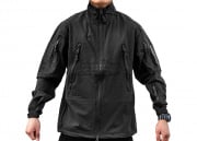 Condor Outdoor Vapor Lightweight Windbreaker (Black/XL)