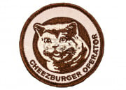 ORCA Industries Cheezburger Operator Patch (Desert)