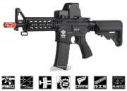 G&G Combat Machine GC16 Raider-S M4 Carbine AEG Airsoft Rifle (Black)