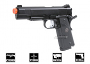 KJW KP07 M1911 Ten II Tactical GBB Airsoft Pistol (Black)