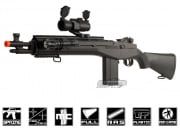 UK Arms M160C2 Socom 16 Carbine Spring Airsoft Rifle (Black)