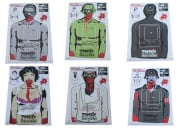 Zombie Industries Assorted Indoor Paper Target - 10 Pack (17.5 x 23.5")