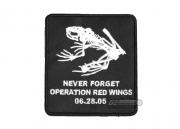 SEAL of Honor "Never Forget" Velcro Patch