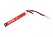 Echo 1 7.4v 1450mAh 2s 15c LiPO for Buffer Tube Battery