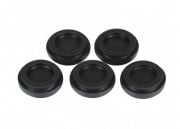 Hakkatsu Hades Arrow Mortar Replacement Cap Shells - 5 Pack (Black)