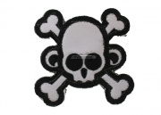 Mil-Spec Monkey Monkey Skull & Cross Bone Velcro Patch (SWAT) Mil-Spec Monkey Monkey Skull & Cross Bone Velcro Patch (SWAT)