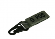 Condor Outdoor O Positive Blood Type Key Chain (Foliage)