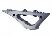 Speed Airsoft KeyMod Curve Foregrip (Silver)