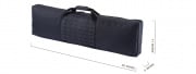 WoSport Laser Molle 39 Inch Gun Bag (Black)