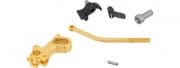 Airsoft Masterpiece CNC Steel Hammer And Sear Set For Hi-Capa S Style DVC (Gold)