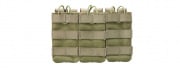 Code 11 M4 Open Top Triple Magazine Pouch (OD Green)