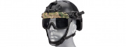 Lancer Tactical Helmet Safety Goggles (Camo/Smoke Lens)
