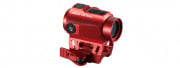 Lancer Tactical 1X25 2 MOA Red/Green Dot Sight w/ QD Riser Mount (Red)