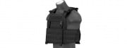 Lancer Tactical 1000D Nylon Buckle Up Assault Plate Carrier (Color: Black)