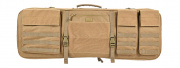 Lancer Tactical 1000D Nylon 3-Way Carry 35" Double Rifle Gun Bag (Khaki)