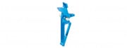 Lancer Tactical Flat Skeletonized AEG Trigger (Blue)