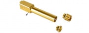 Laylax 2 Way Fixed Non-Recoiling Outer Barrel for Umarex Glock 19X Gen 5 (Gold)