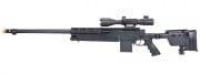 Well MB4407 Bolt Action Airsoft Sniper Rifle w/ Scope (Black)