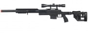 Well Bolt Action Rifle with Scope (Black)