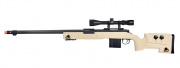 Well MB4416 M40A3 Bolt Action Airsoft Sniper Rifle w/ Scope (Tan)