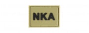 G-Force NKA No Known Allergies PVC Patch (OD Green)