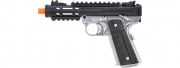 WE-Tech Galaxy 1911 Gas Blowback Airsoft Pistol (Black/Silver)