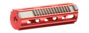 Lancer Tactical 14 Teeth Reinforced Aluminum Piston with CNC Steel Teeth (Red)