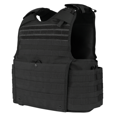 Condor Outdoor Enforcer Releasable Plate Carrier ( Black / L )