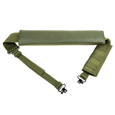 VISM Shotgun Bandolier Sling w/ Sling Swivel ( OD Green )