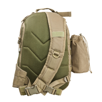 VISM Sling Backpack Pack / Water Bottle Pouch ( Tan )