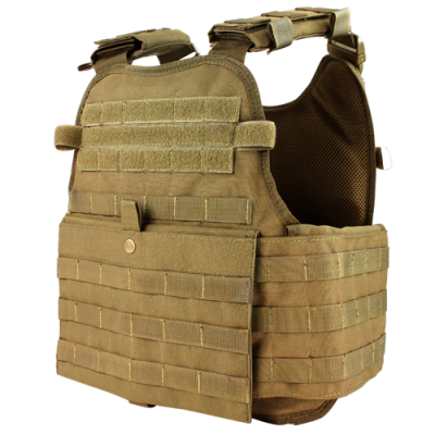 Condor Outdoor Modular Operator Plate Carrier ( Coyote Brown )