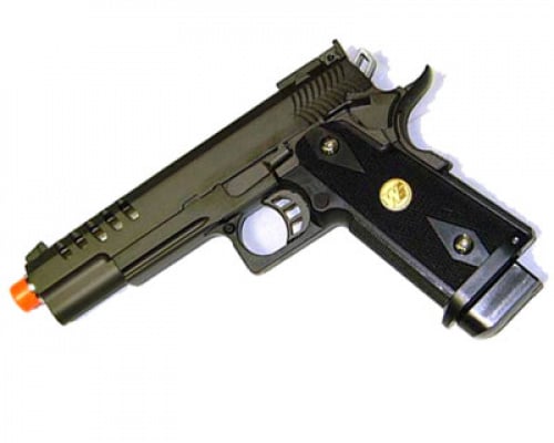 WE Hi Capa 5.1 K 1911 GBB Airsoft Pistol ( Black )