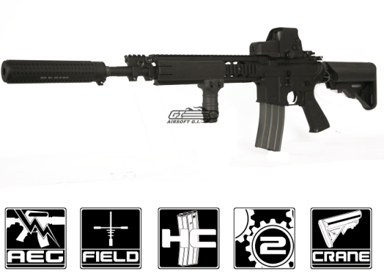 Apex MK13 M4 Mod 5 Carbine AEG Airsoft Rifle ( Black )