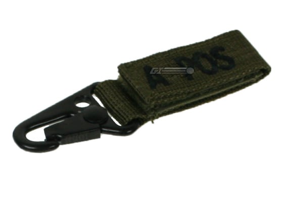 Condor Outdoor A Positive Blood Type Key Chain ( OD Green )