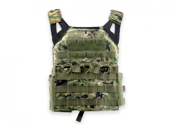 Defcon Gear Low Profile Plate Carrier ( Digital Woodland )