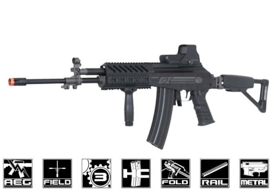 ICS Galil MRS RIS AEG Airsoft Rifle ( Black )