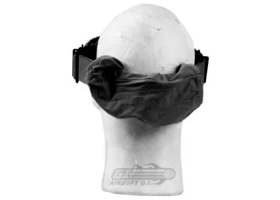 Lancer Tactical CA-221B Airsoft Safety Clear Lens Goggles Vented ( Black )