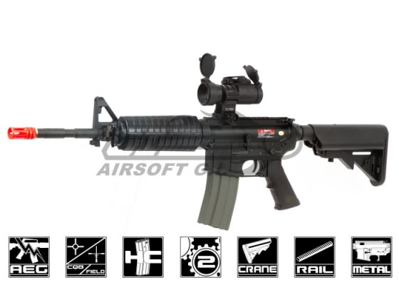 Ares M4E Carbine AEG Airsoft Rifle ( Black )