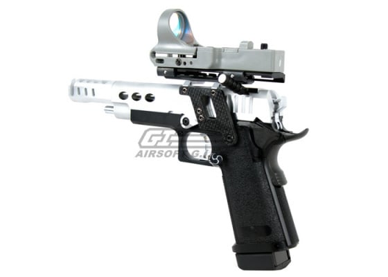 Targets on Sight BGC Open Class GBB Airsoft Pistol (Silver/Black)