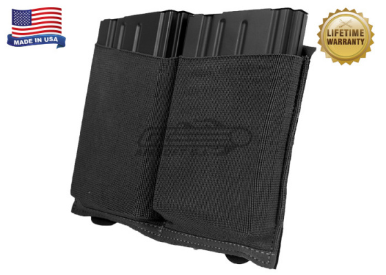 Blue Force Gear Ten-Speed Double SR25 Magazine Pouch Helium Whisper ( Black )