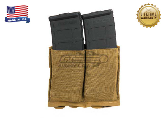 Blue Force Gear Ten-Speed Double M4 Magazine Pouch Helium Whisper ( Coyote )