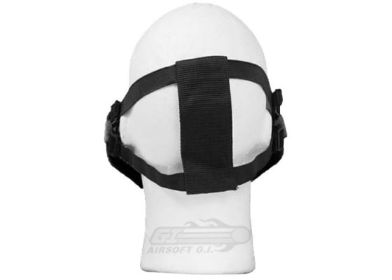 Bravo Strike Steel Half-Face Mesh Mask ( Black )