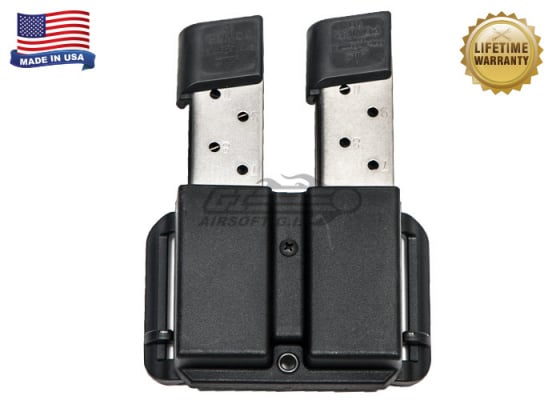 Blade-Tech Industries Revolution Double Magazine Pouch w/ ARS for 1911 Single Stack ( Black )