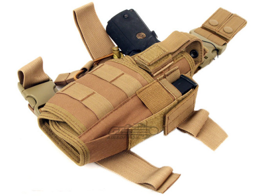 Lancer Tactical Tornado Drop Leg Holster ( Tan )